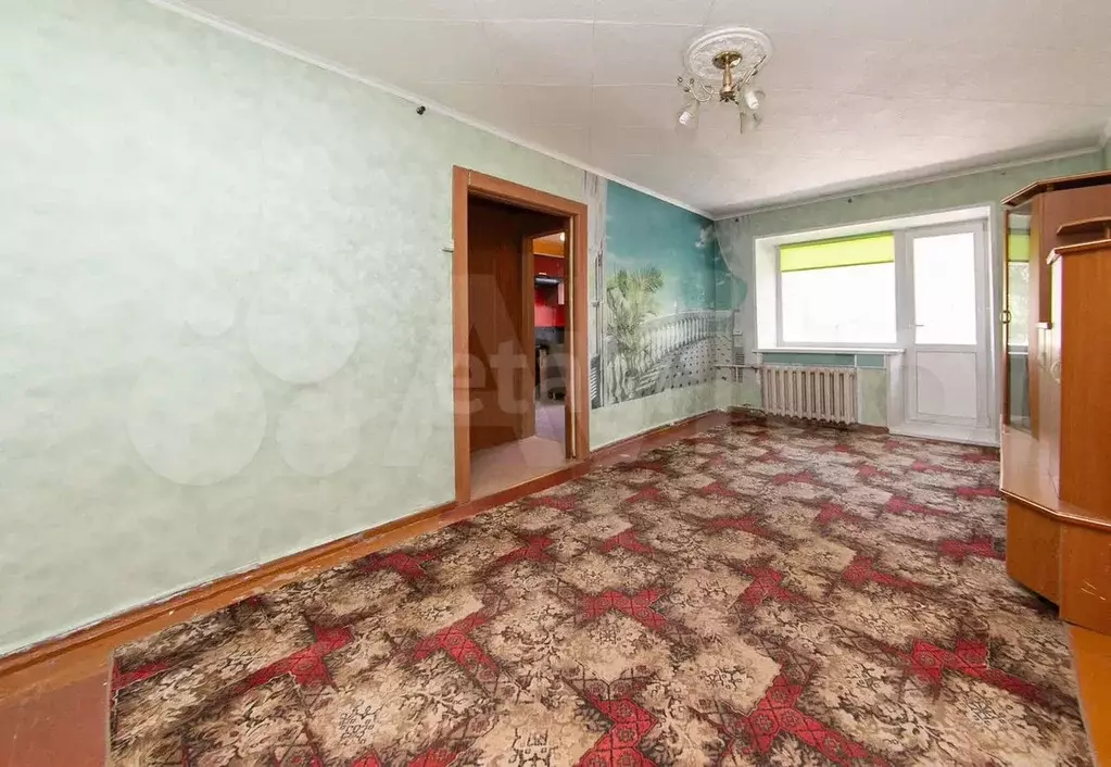 2-к. квартира, 43,9 м, 4/4 эт. - Фото 1