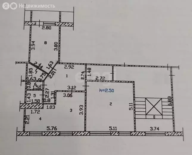 3-комнатная квартира: Абакан, улица Кати Перекрещенко, 2 (73.8 м) - Фото 1