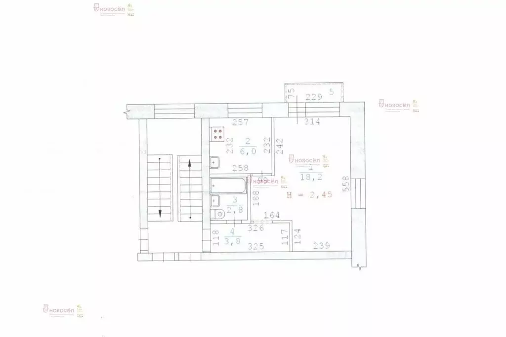 1-комнатная квартира: Екатеринбург, улица Сакко и Ванцетти, 111А (30.8 ... - Фото 0