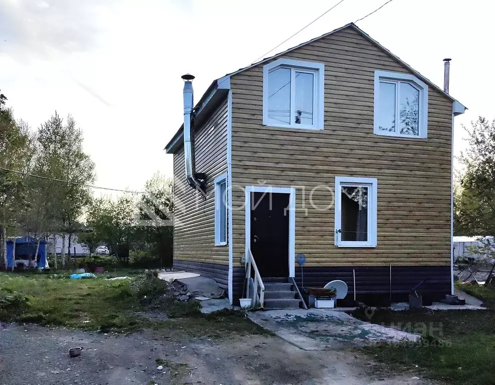 Дом в Сахалинская область, Южно-Сахалинск ул. Жасминовая, 38 (100 м) - Фото 1