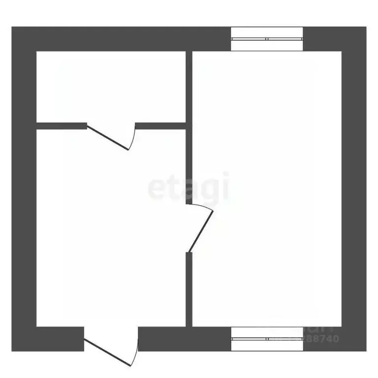Дом в Орловская область, Орловский район, д. Киреевка ул. ... - Фото 1
