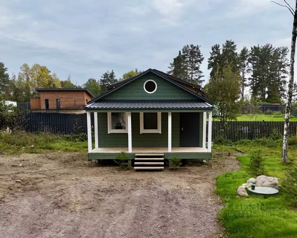 Дом в Ленинградская область, Выборгский район, Полянское с/пос, Лесной ... - Фото 1