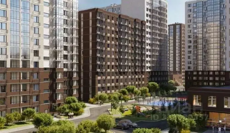 1-к кв. Московская область, Балашиха ул. Безымянная, 14 (35.6 м) - Фото 2