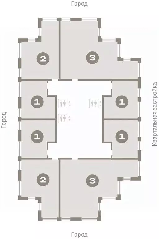 1-к кв. Тюменская область, Тюмень Зарека жилой комплекс (33.77 м) - Фото 1