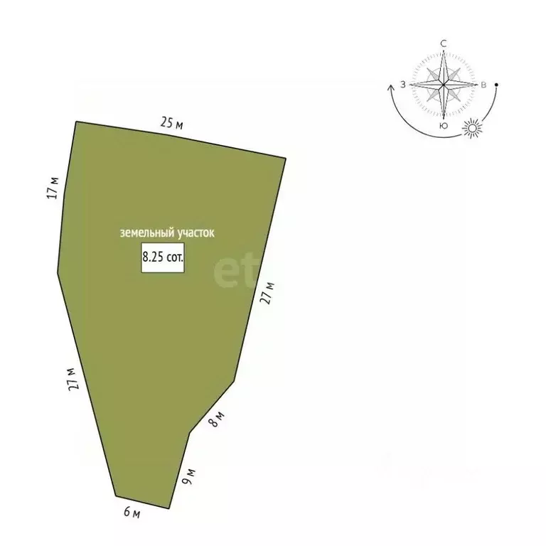 Участок в Амурская область, Благовещенск Строитель садовое ... - Фото 2