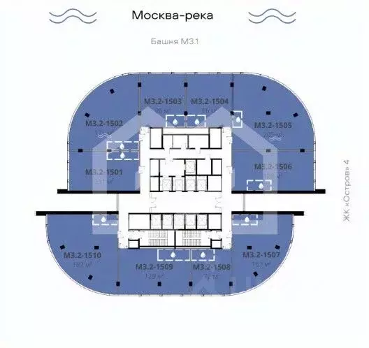 Помещение свободного назначения в Москва ул. Нижние Мневники, 1 (1341 ... - Фото 2