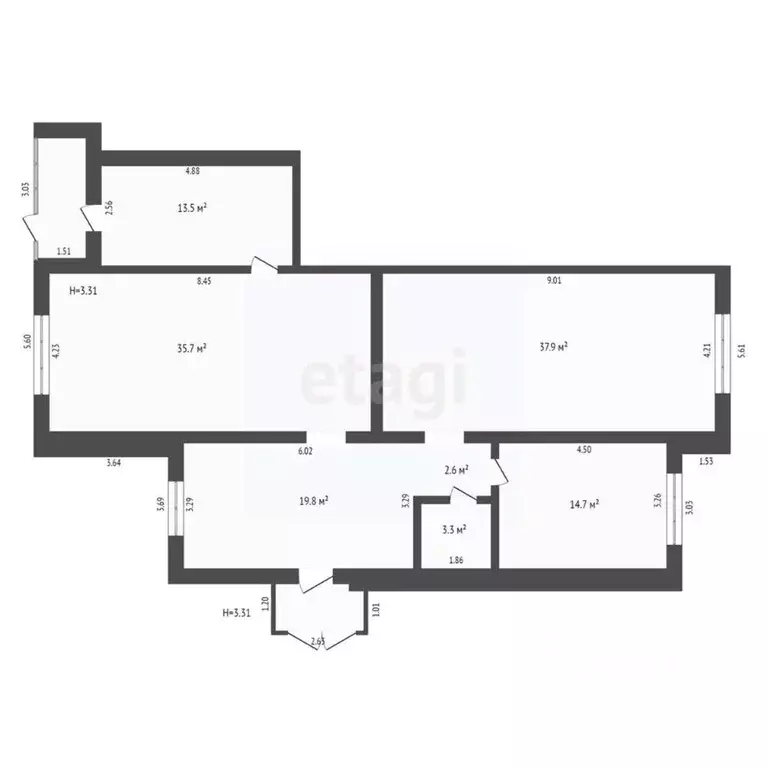 Офис в Тюменская область, Тюмень Ставропольская ул., 8А (127 м) - Фото 2