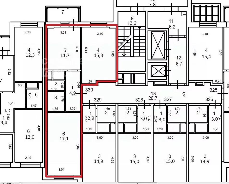 2-к кв. Московская область, Ленинский городской округ, Боброво пгт ул. ... - Фото 2