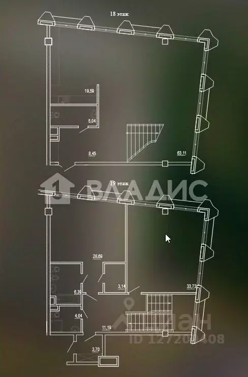 Свободной планировки кв. Ростовская область, Ростов-на-Дону Береговая ... - Фото 2