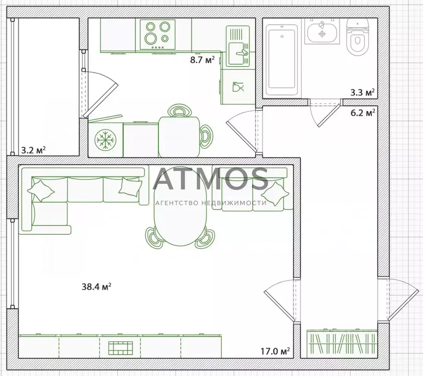 1-к кв. Новосибирская область, Новосибирск ул. Адриена Лежена, 23 ... - Фото 2