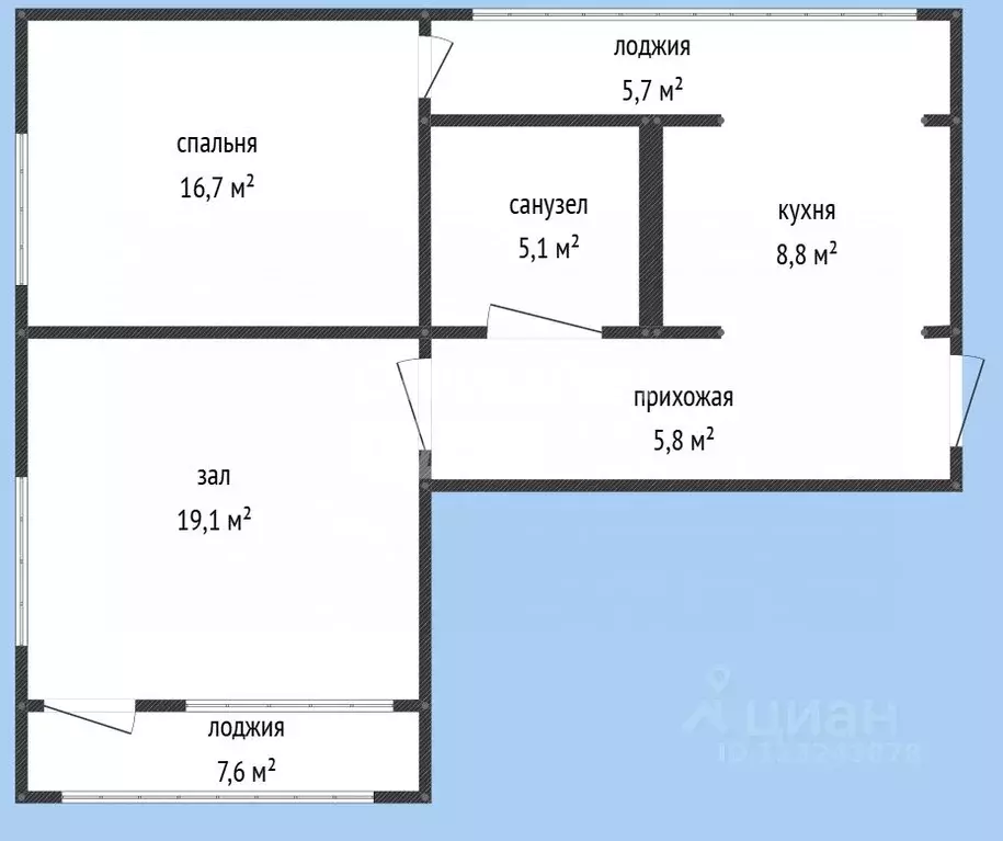 2-к кв. Дагестан, Махачкала ул. Кара Караева, 13 (70.0 м) - Фото 2