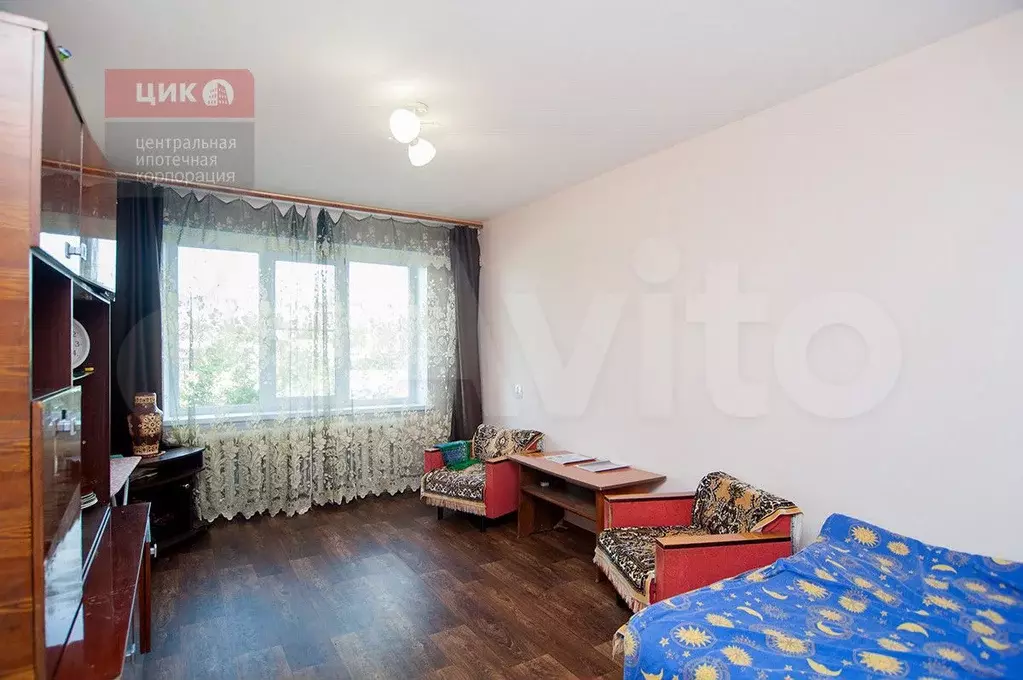 1-к. квартира, 32,2 м, 1/3 эт. - Фото 0