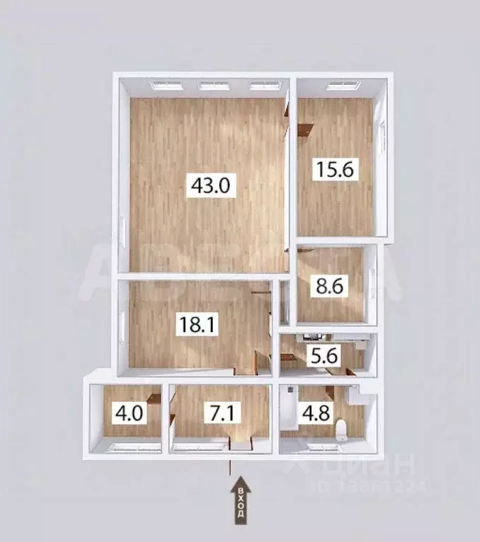 Дом в Омская область, Омск ул. 24-я Северная (97 м) - Фото 2