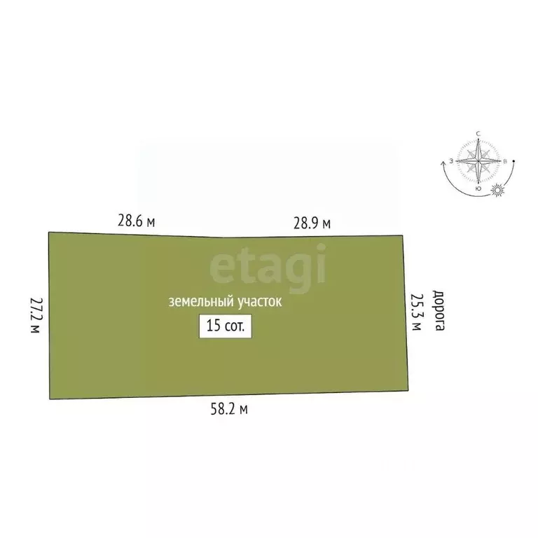 Участок в Мордовия, Лямбирский район, с. Александровка Пролетарская ... - Фото 2