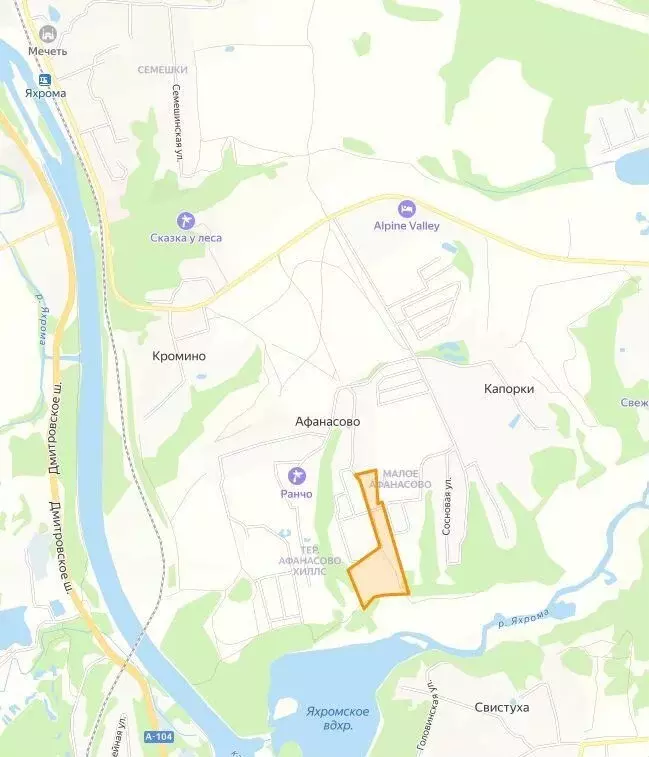 Участок в Московская область, Дмитровский муниципальный округ, д. ... - Фото 1