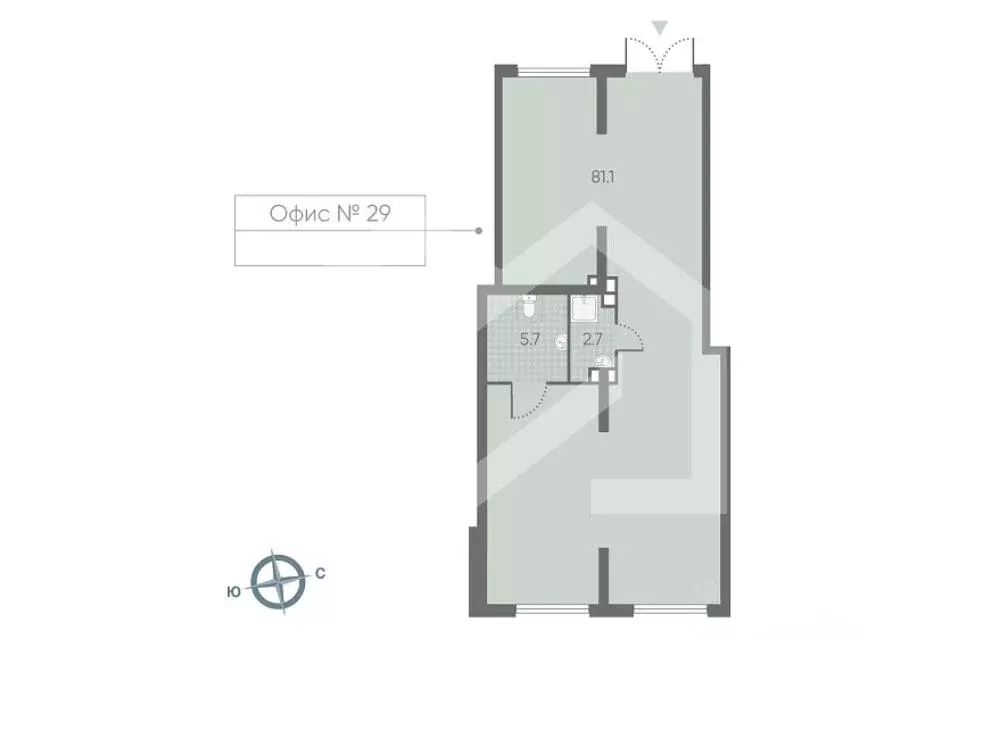 Помещение свободного назначения в Москва Производственная ул., 17 (89 ... - Фото 2
