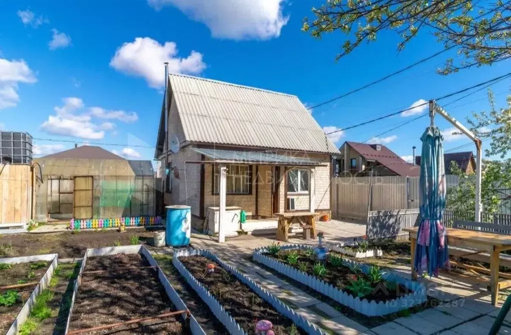 Дом в Тюменская область, Тюмень Юбилей садовое товарищество, ул. ... - Фото 1