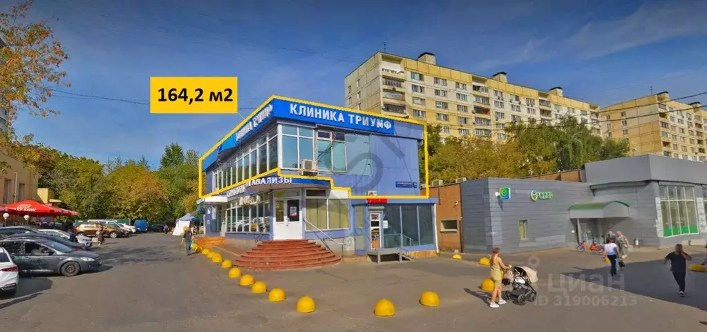 Помещение свободного назначения в Москва Краснодарская ул., 57А (164 ... - Фото 0