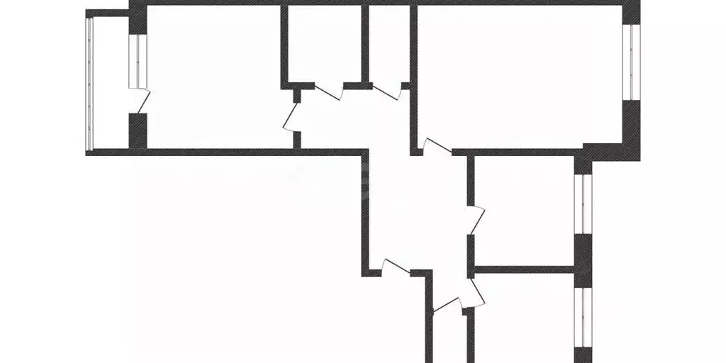 3-к кв. Курганская область, Курган Заозерный жилрайон, 1-й мкр, 19 ... - Фото 2