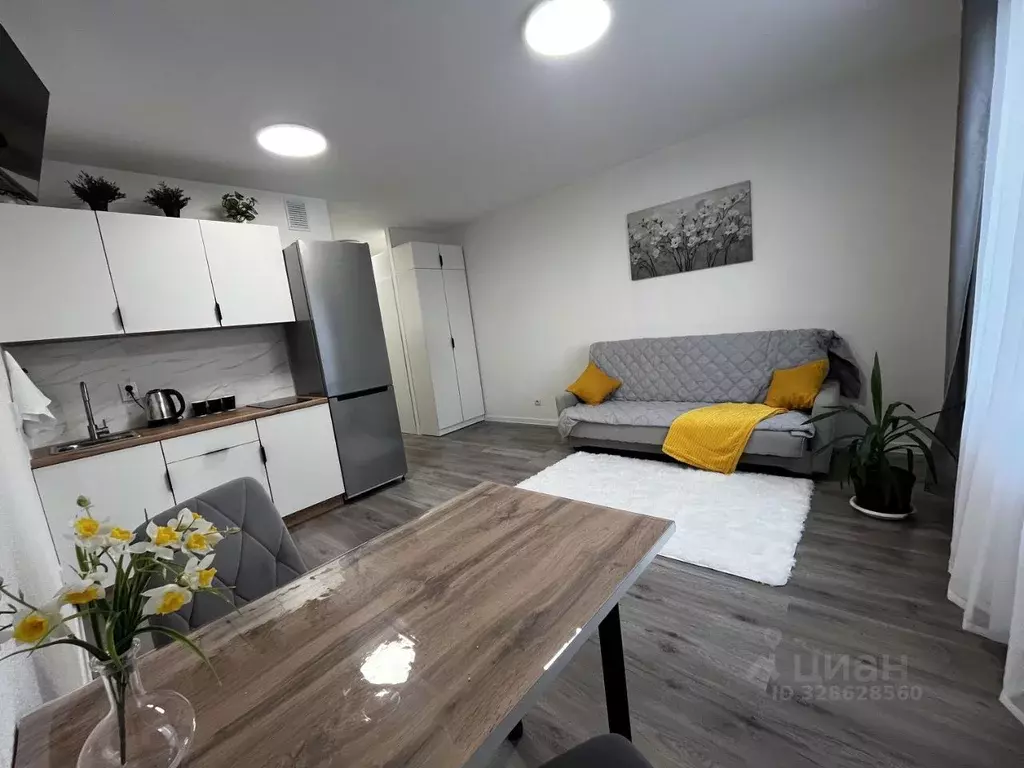 Студия Ленинградская область, Всеволожский район, пос. Бугры ул. ... - Фото 1