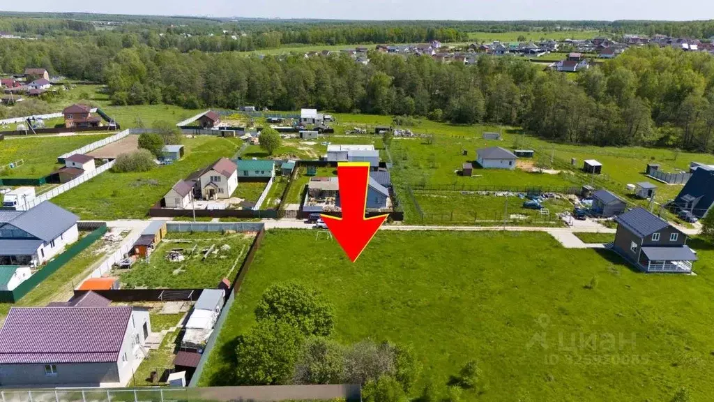 Участок в Московская область, Чехов муниципальный округ, с. Шарапово  ... - Фото 1