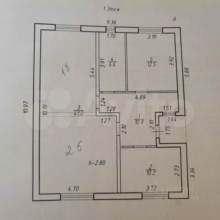 Дом в Белгородская область, Старый Оскол ул. Черноморская, 31 (81 м) - Фото 1