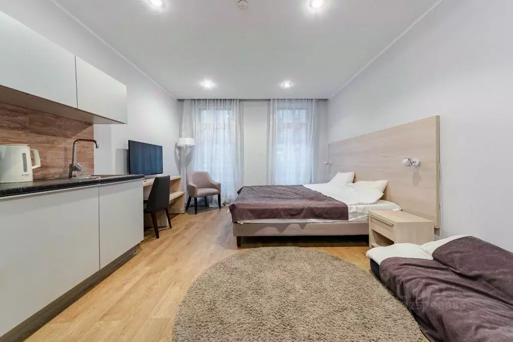 Студия Санкт-Петербург ул. Академика Павлова, 7 (28.5 м) - Фото 2