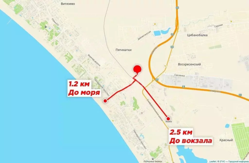 Участок в Краснодарский край, Анапа  (10.0 сот.) - Фото 2