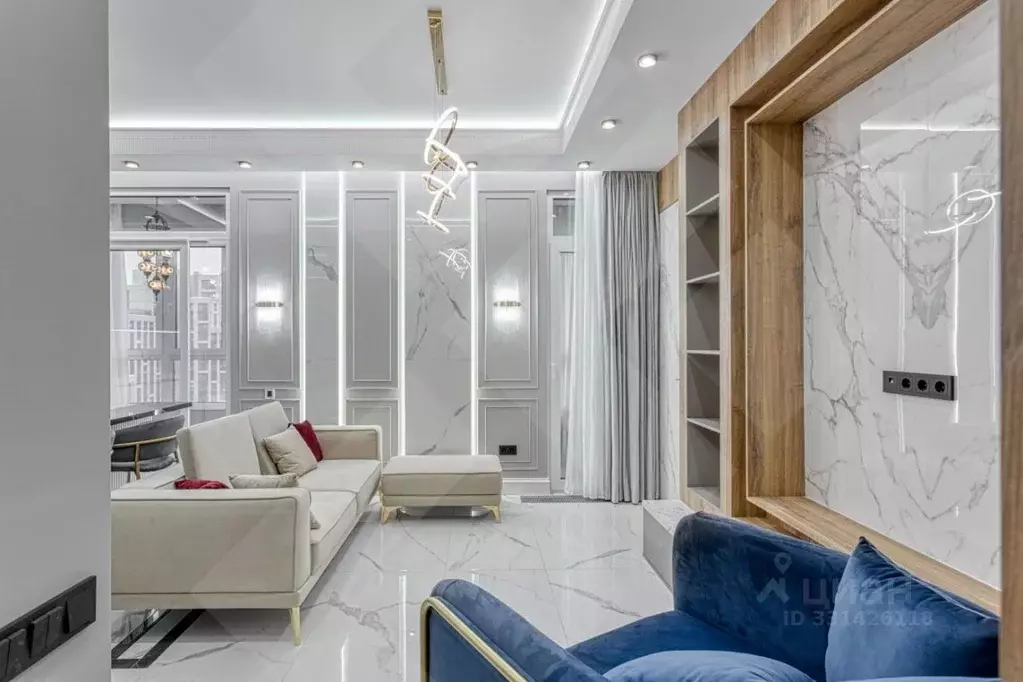 3-к кв. Москва Мантулинская ул., 9к5 (85.0 м) - Фото 2
