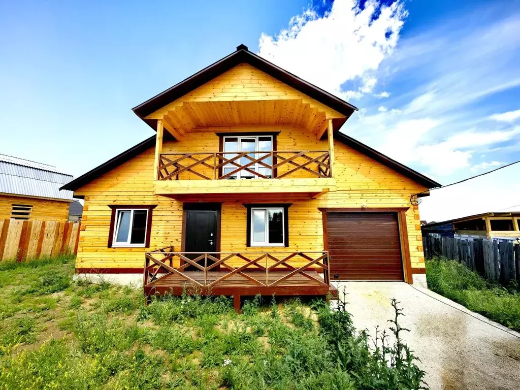 Дом в Иркутская область, Иркутский муниципальный округ, д. Куда ул. ... - Фото 1