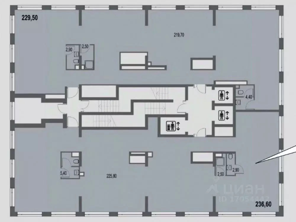 Офис в Москва Павелецкая наб., 8 (237 м) - Фото 2