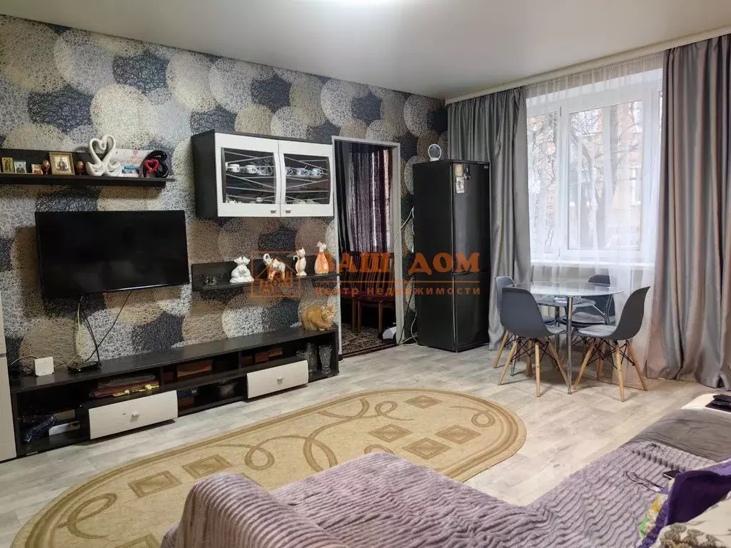 2-к кв. Тульская область, Киреевский район, Бородинское с/пос, ... - Фото 1