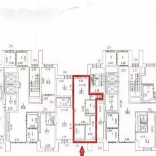 Торговая площадь в Москва 3-я Владимирская ул., 23 (47 м) - Фото 2