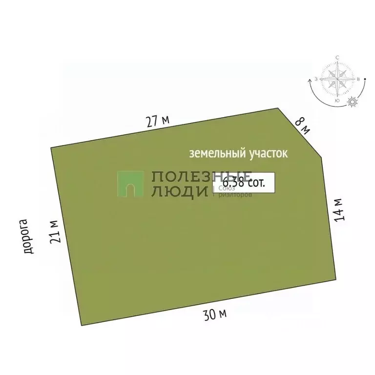 Участок в Севастополь ул. Парашютная (6.38 сот.) - Фото 2