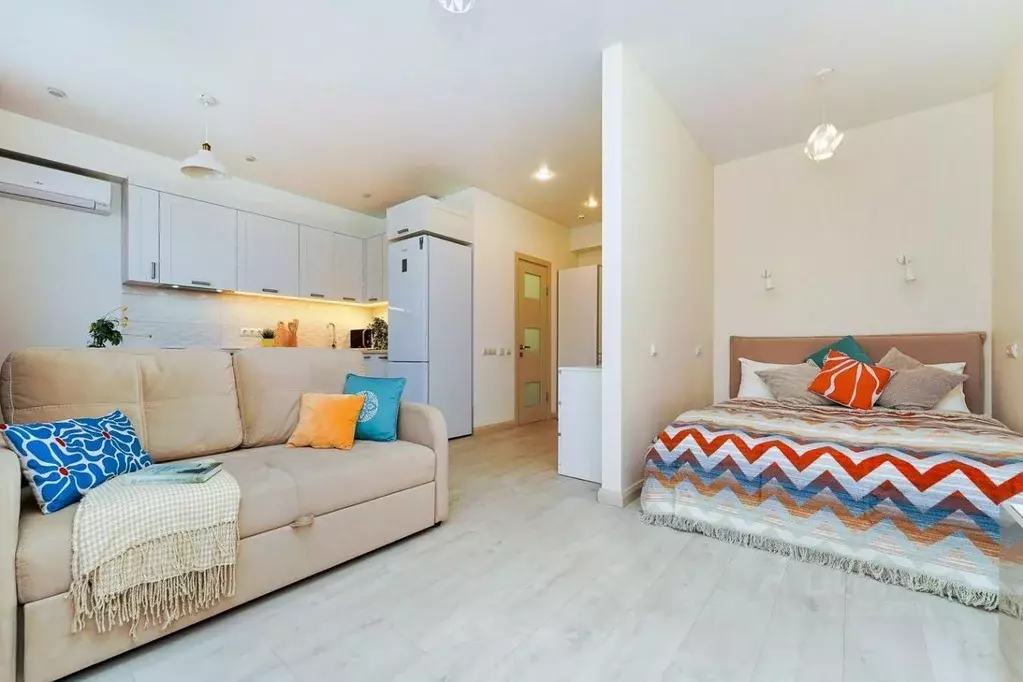 Студия Краснодарский край, Сочи Мамайка мкр, ул. Крымская, 44А (40.0 ... - Фото 1