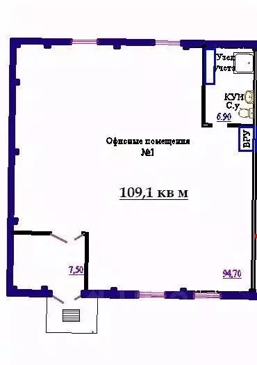 Офис в Ивановская область, Иваново Самоцветы мкр, 4 (109 м) - Фото 2