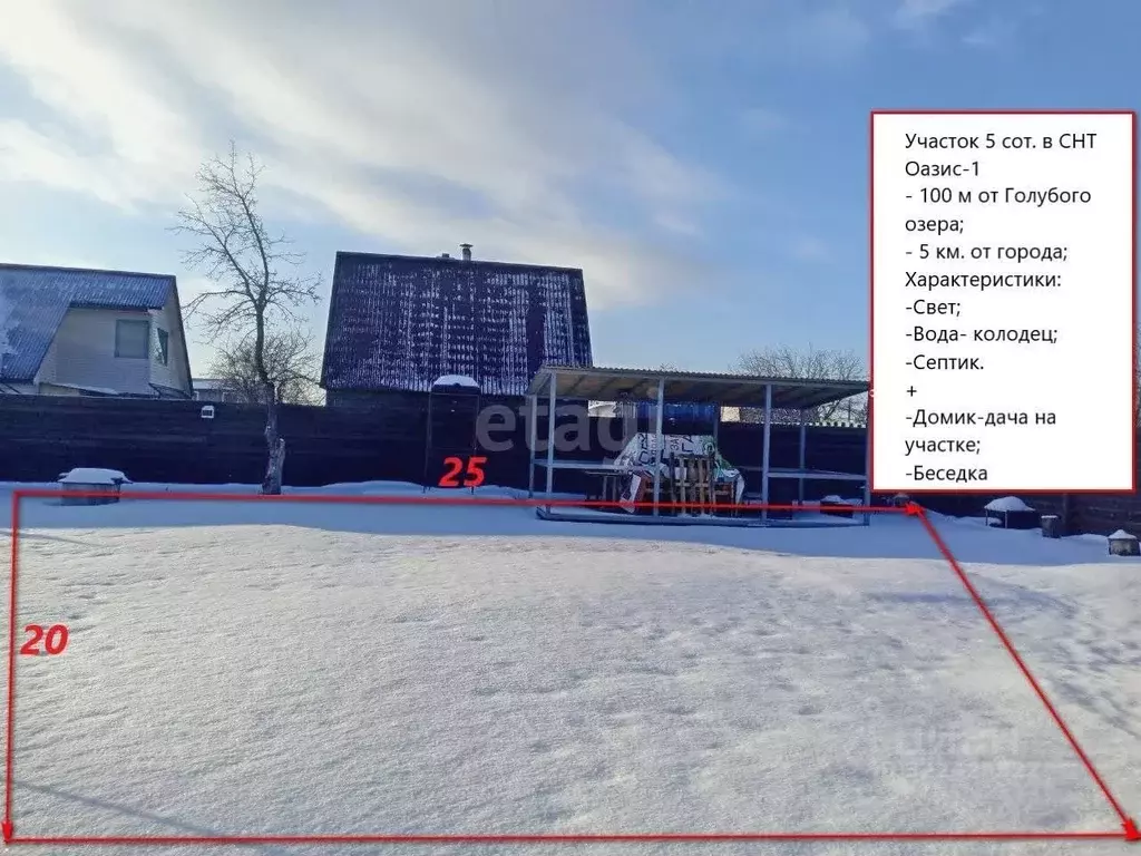 Дом в Ульяновская область, Ульяновск Оазис-1 СНТ, 2407 (20 м) - Фото 1