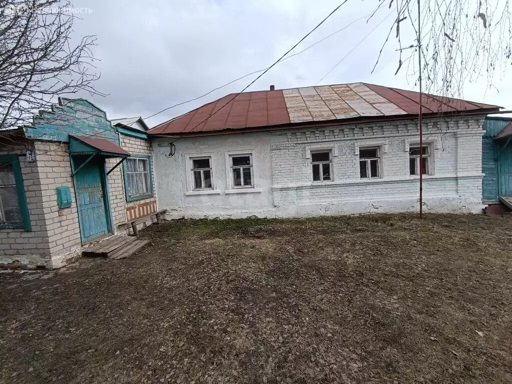 Дом в Тамбовская область, Мичуринский муниципальный округ, село Стаево ... - Фото 1