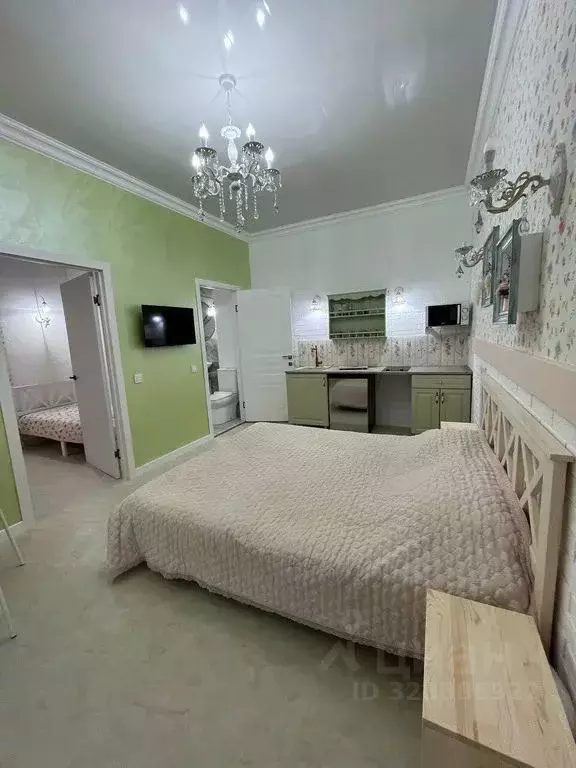 Комната Крым, Ленинский район, с. Мысовое ул. Анджиевского, 55Д - Фото 1