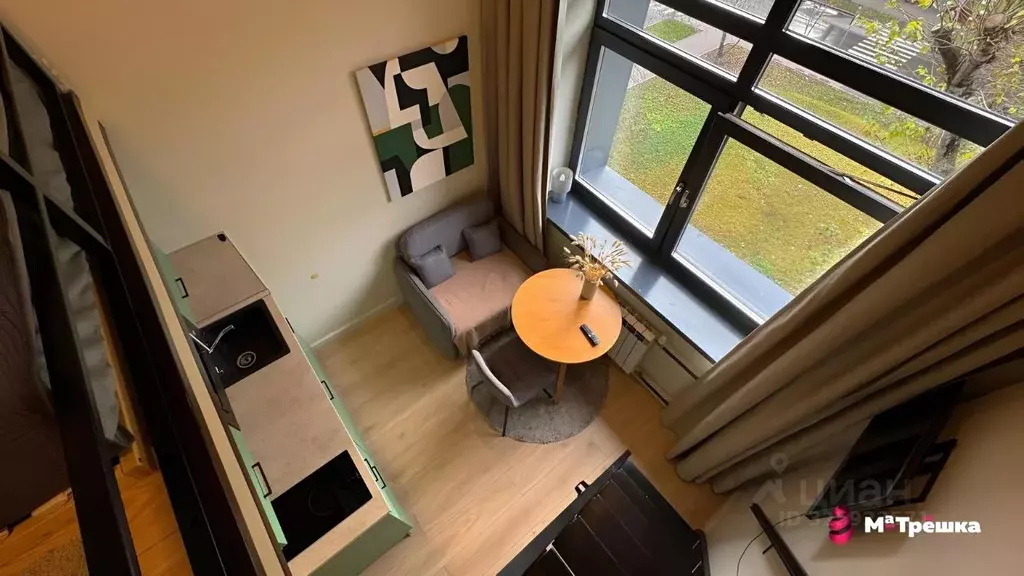 Студия Москва 2-я Рощинская ул., 10 (24.0 м) - Фото 2