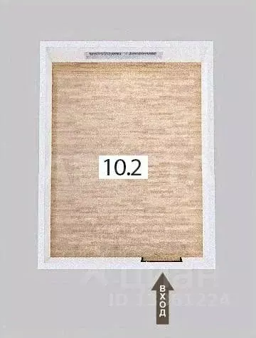 Комната Омская область, Омск ул. 10 лет Октября, 141 (10.8 м) - Фото 1