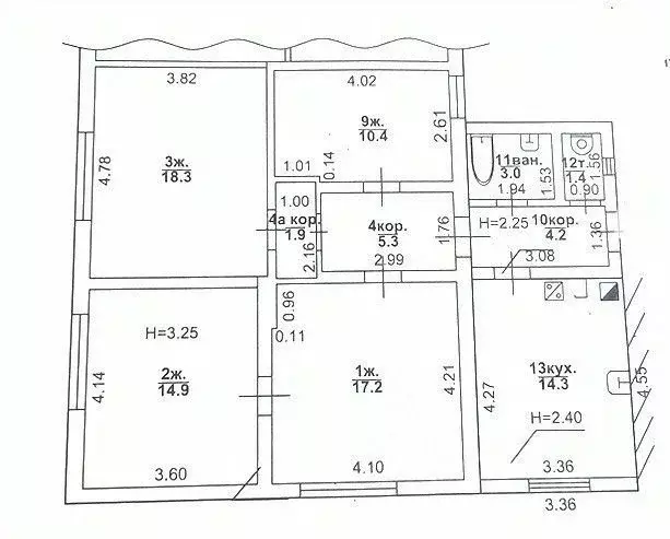 Дом в Ростовская область, Таганрог ул. Чехова, 105 (94 м) - Фото 2