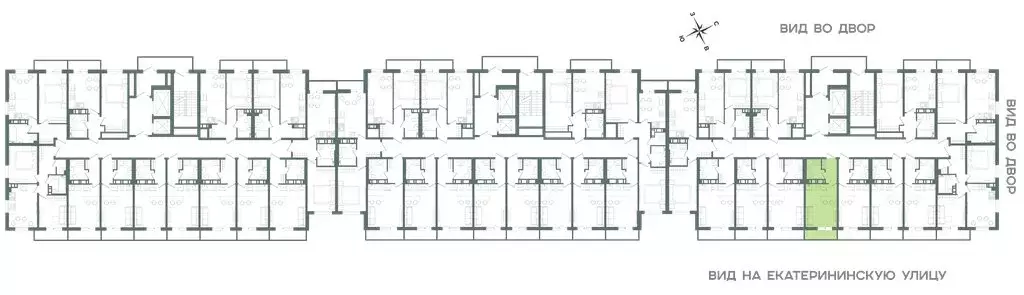 1-комнатная квартира: Мурино, Екатерининская улица, 11 (19.9 м) - Фото 1
