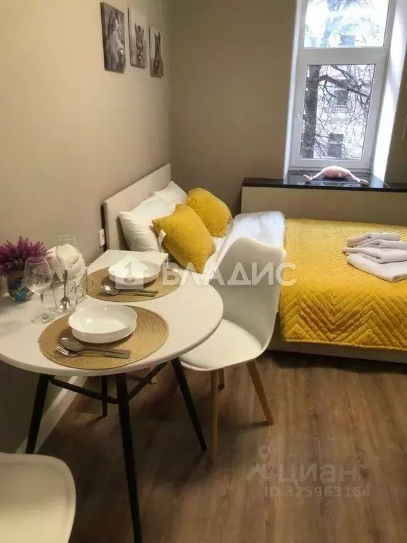 Студия Москва пл. Журавлева, 2С2 (15.3 м) - Фото 1