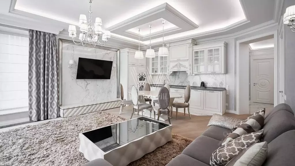 3-к кв. Москва 2-я Звенигородская ул., 11 (102.0 м) - Фото 1