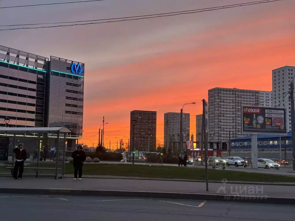 1-к кв. Санкт-Петербург ул. Морской Пехоты, 22к3 (35.0 м) - Фото 1