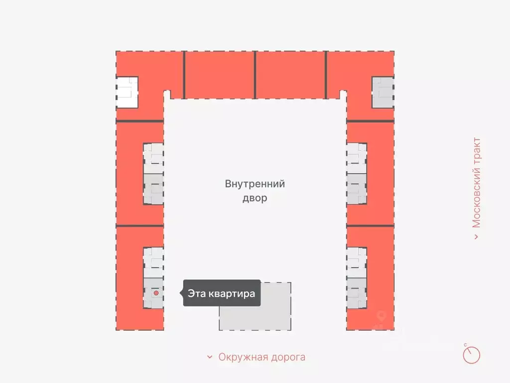 2-к кв. Тюменская область, Тюмень Кремлевская ул., 95 (54.3 м) - Фото 1