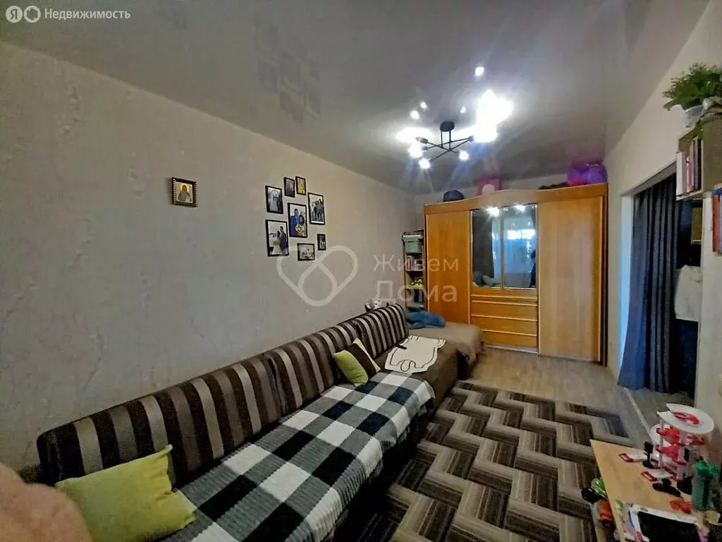 1-комнатная квартира: Волжский, посёлок Рабочий, улица Дзержинского, ... - Фото 2