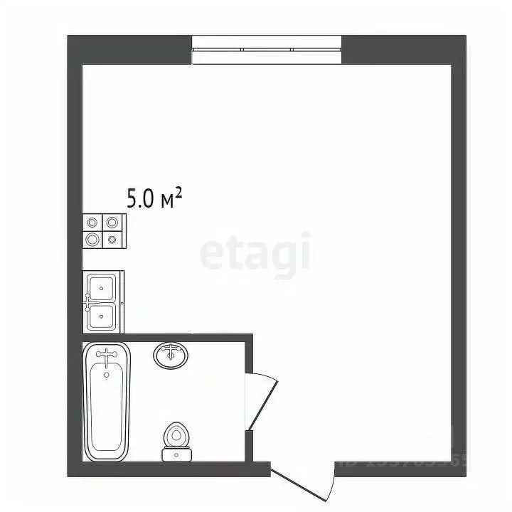 Студия Краснодарский край, Анапа Анапское ш., 6к4 (34.0 м) - Фото 2