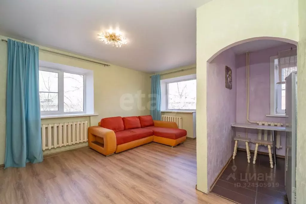 1-к кв. Хабаровский край, Хабаровск Владивостокская ул., 57А (30.2 м) - Фото 1